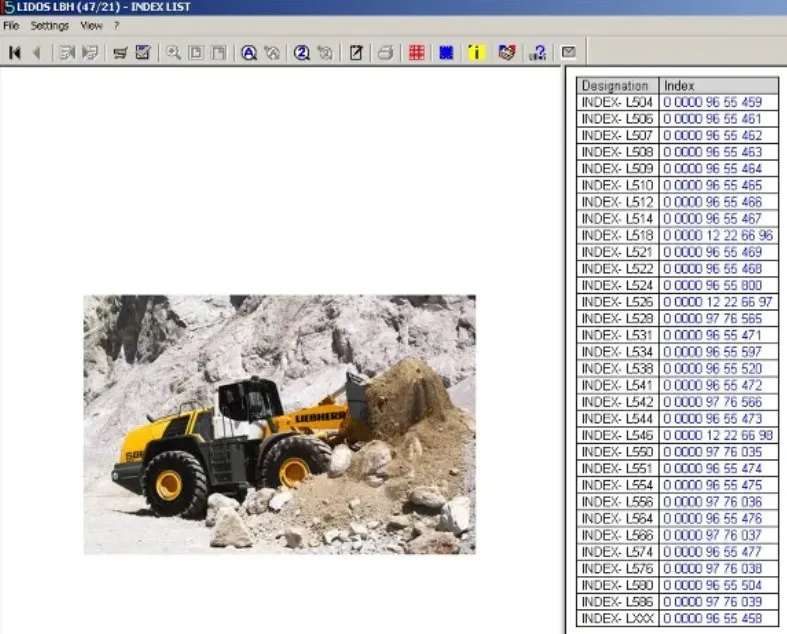 ПО LIDOS (MIN parts) - Mining Trucks