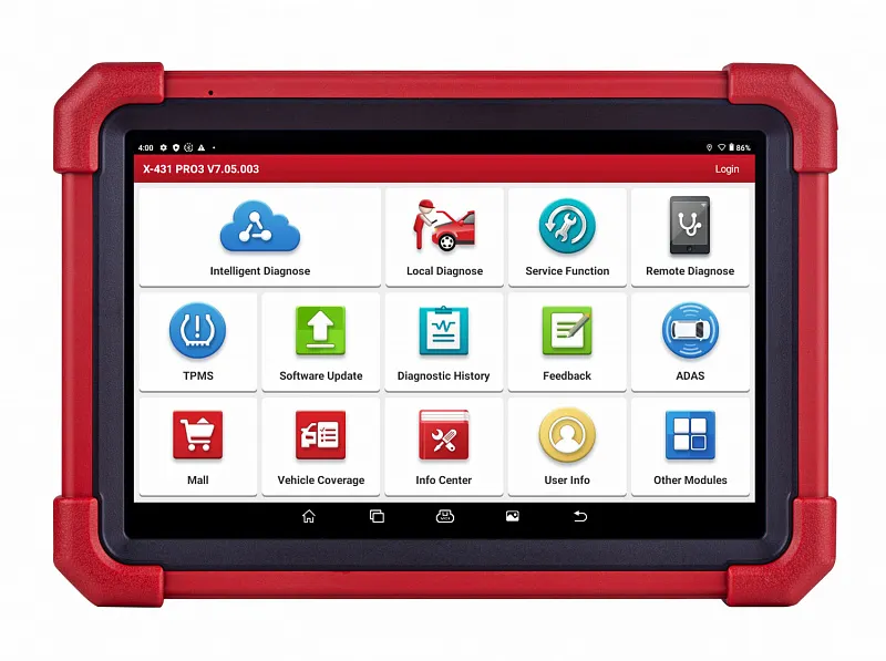 Диагностический адаптер Launch X-431 PRO3 Full v. 5.0, DoIP (Version 2022), для легк. и груз. авто