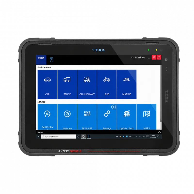 TEXA Axone Nemo 2 — диагностический планшет