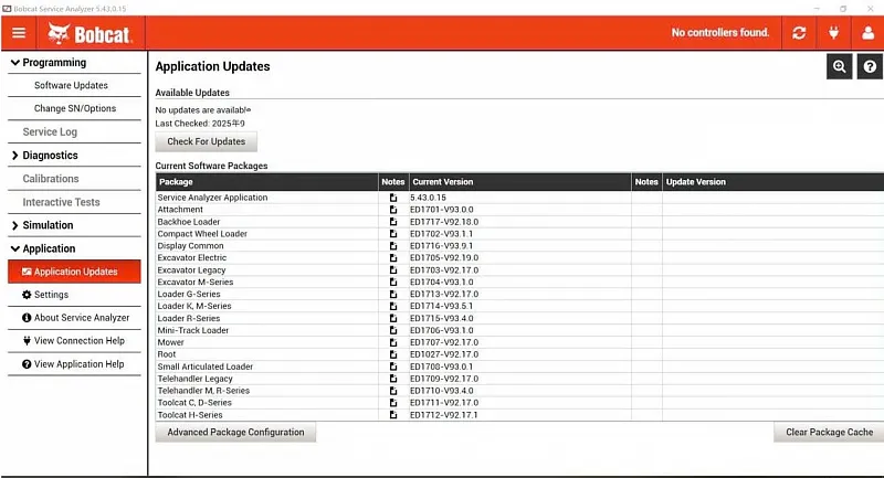 ПО Bobcat Service Analyzer 5.43.0.15 [2025]