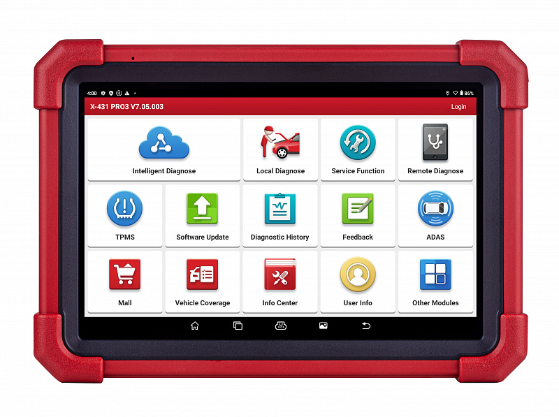 Диагностический адаптер Launch X-431 PRO3 Full v. 5.0, DoIP (Version 2022), для легк. и груз. авто